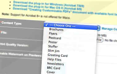 Supports All Collateral & Template Types
